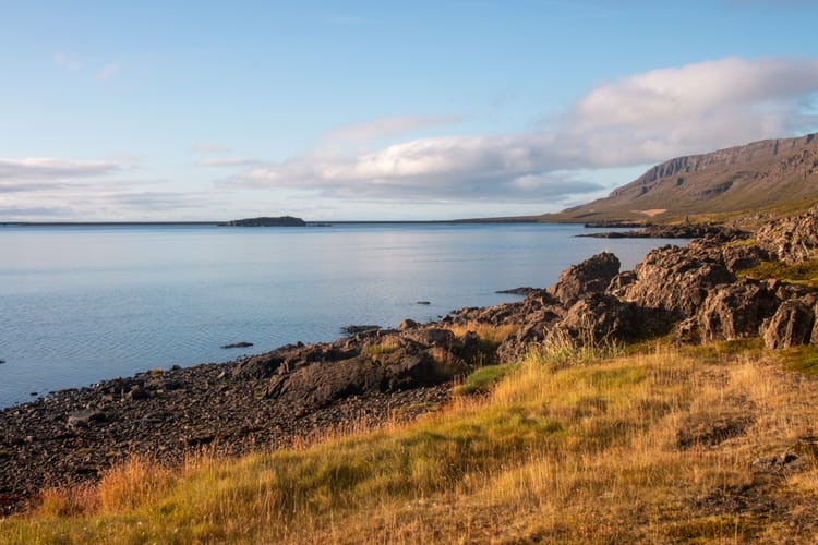 Mittwoch, 6. 9. - Vatnsfjördur, Hellalaug, Patreksfjördur, Bildudalur, Haunted House