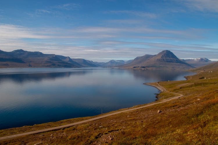 Freitag, 15. 9. - Ostfjorde, Holmaborg-Halbinsel, Calcit-Steinbruch, Vödlavik