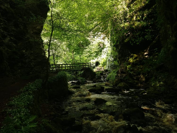 Montag, 3. 6. - Corrieshalloch Gorge, Highlands, Golspie, Dunrobin, Brora, Glen Loth, Thurso