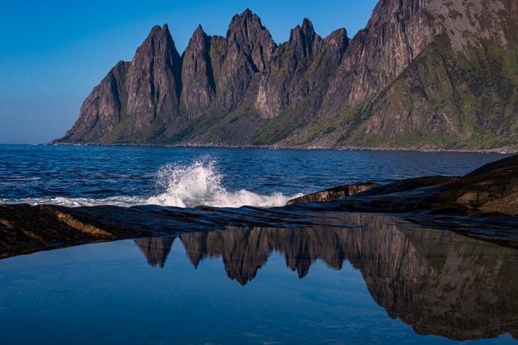 Montag, 2. 9. - durch Senjas Fjorde