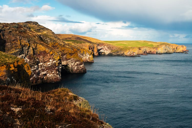 Freitag, 14. 9. 18 - Dunbeath, Camster, Watten, Whaligoe Steps, Klippenspaziergang