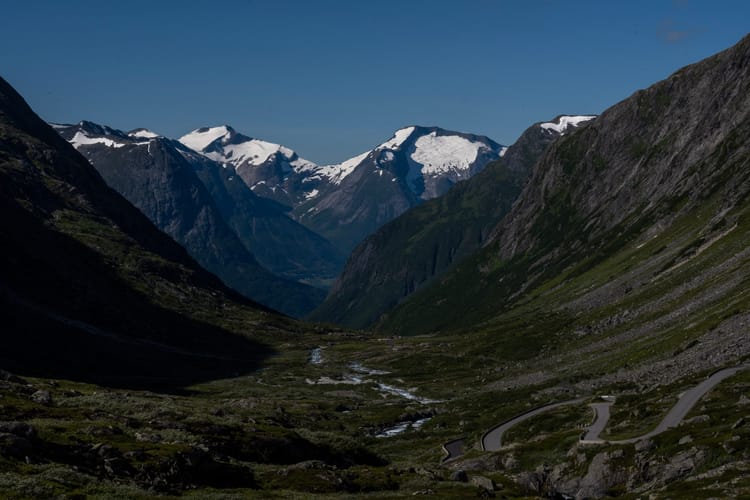 20. 8. - Tag der Touristenstrecken: Strynfjell, Geiranger, Trollstigen