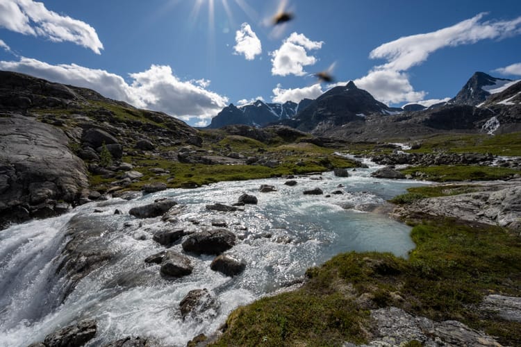 Norwegen 2023: Gletscher und Flüsse - Troms, Lyngen & Co