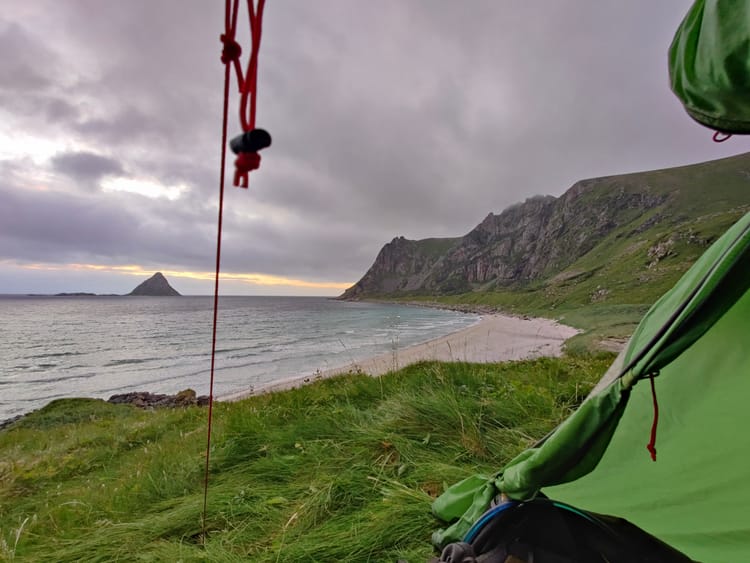 Mittwoch, 19. 7 - ein Tag in Gryllefjord und ein Abend am Strand