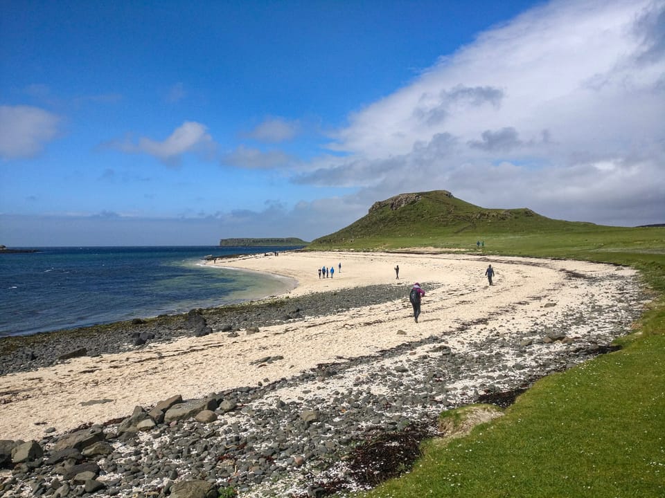 Sonntag, 2. 6. - Skye: Neist Point, Coral Beach, Inverlael