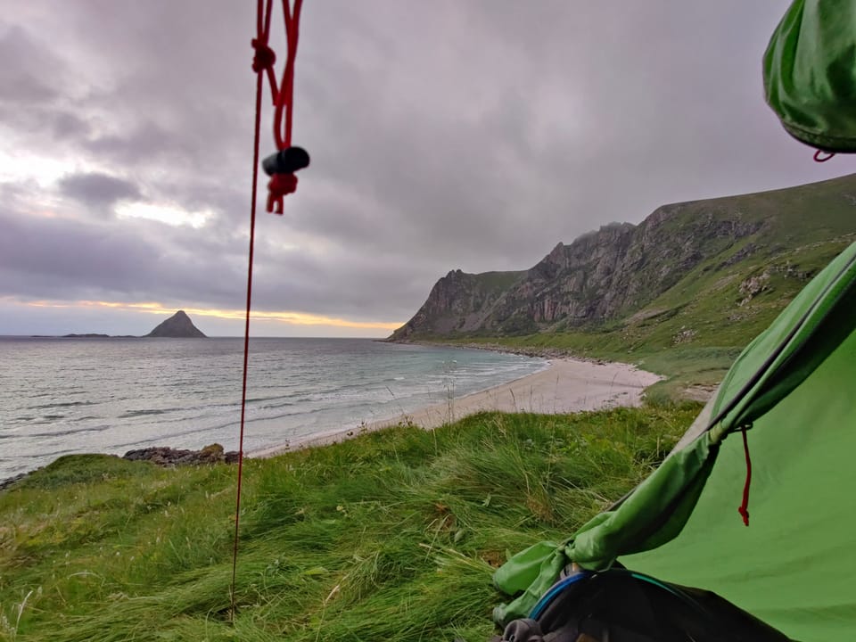 Mittwoch, 19. 7 - ein Tag in Gryllefjord und ein Abend am Strand